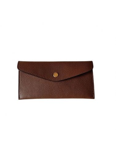 porte cartes cuir cognac