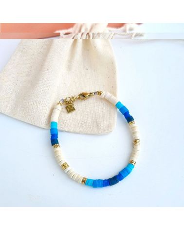 bracelet surf bleu
