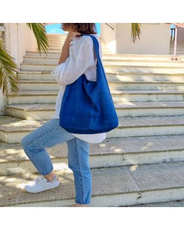 sac hobo bleu jean