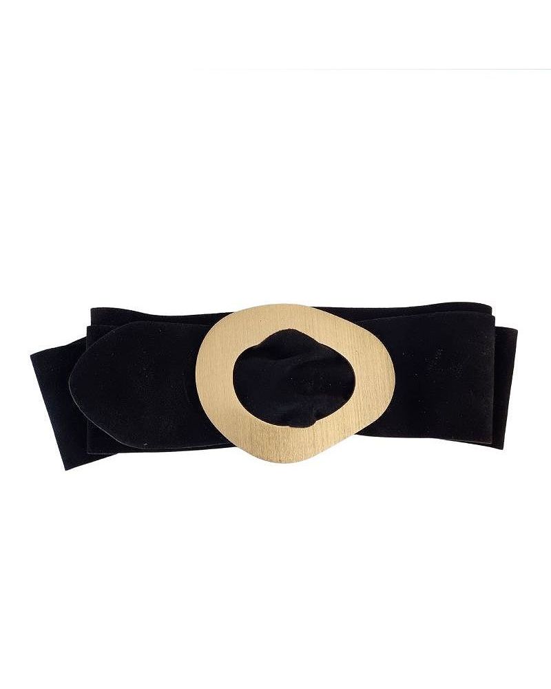 Ceinture large deals elastique noire