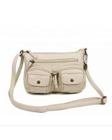 sac cuir vegan beige