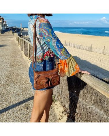 Sac a main sales en cuir vegan