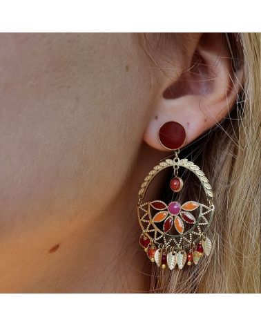 boucles d'oreilles attrape reve