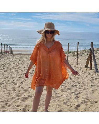 caftan beach orange