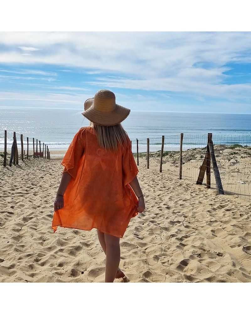 caftan beach orange