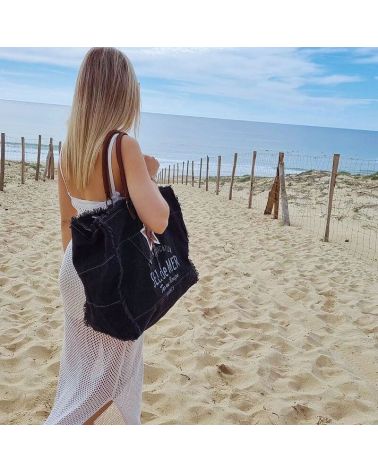 Sac de plage en paille enfant fille, Fille