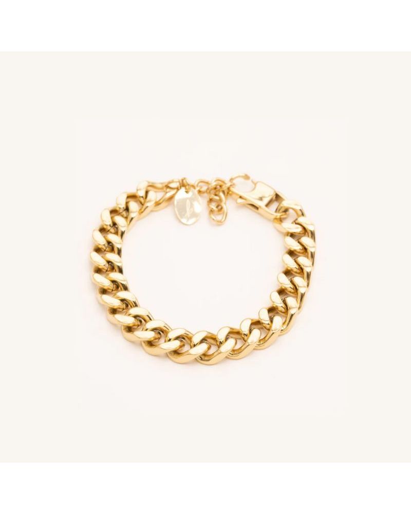 bracelet acier inoxydable façon gourmette bohm paris