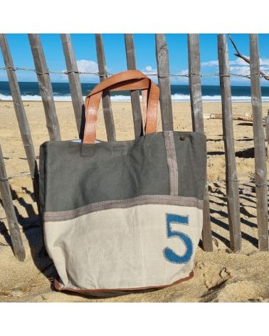 sac de plage toile recyclée
