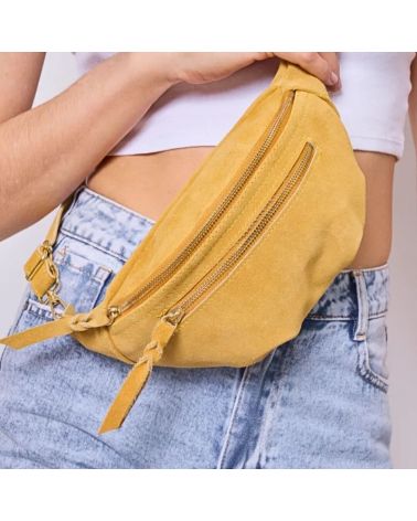 sac banane jaune clair