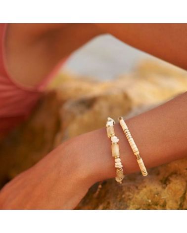 bracelet amberine pierre de soleil citrine