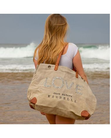 sac de plage XXL LOVE
