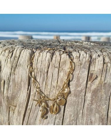 bracelet breloques mer