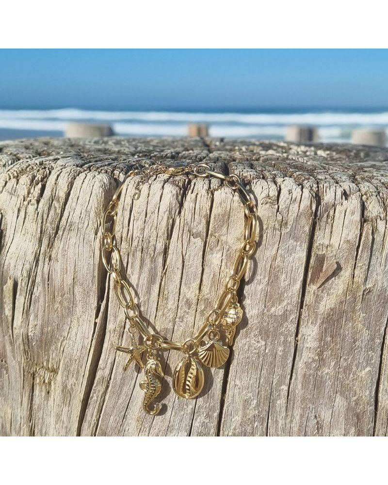 bracelet breloques mer