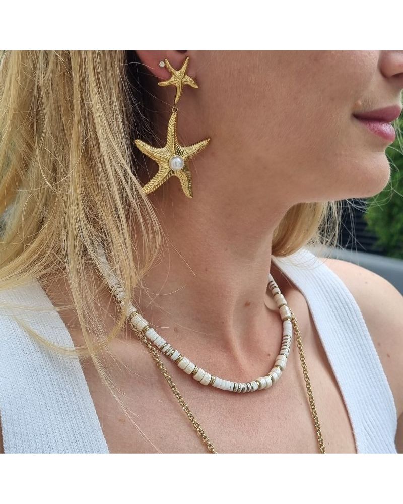 boucles d'oreilles etoile de mer bijoux tendance 2025 mile mila
