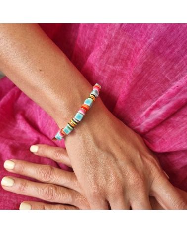 bracelet été multicolore bohm paris
