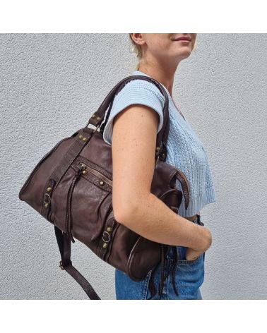 sac esprit vintage café sac de cours pour la fac ou le lycée