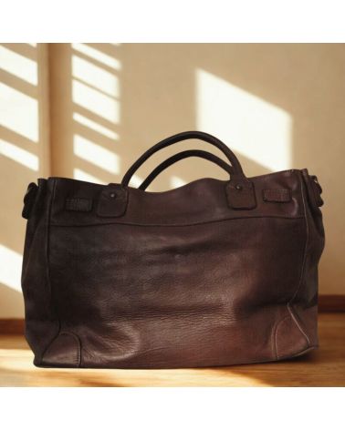 sac à main urban vintage couleur café