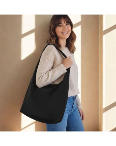 sac hobo daim noir