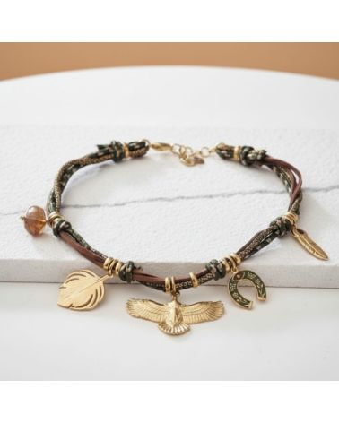 collier cow girl mile mila bijou tendance western chic