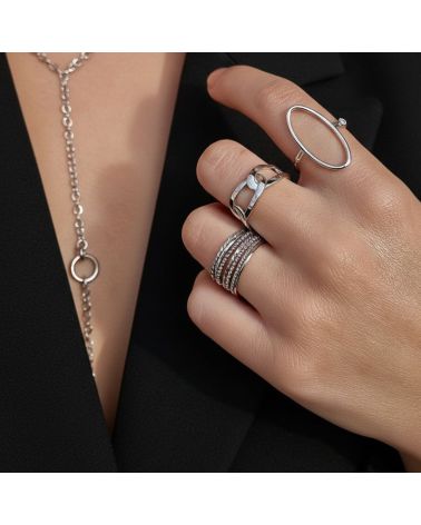 bague semainier argent 925 pour femme création française