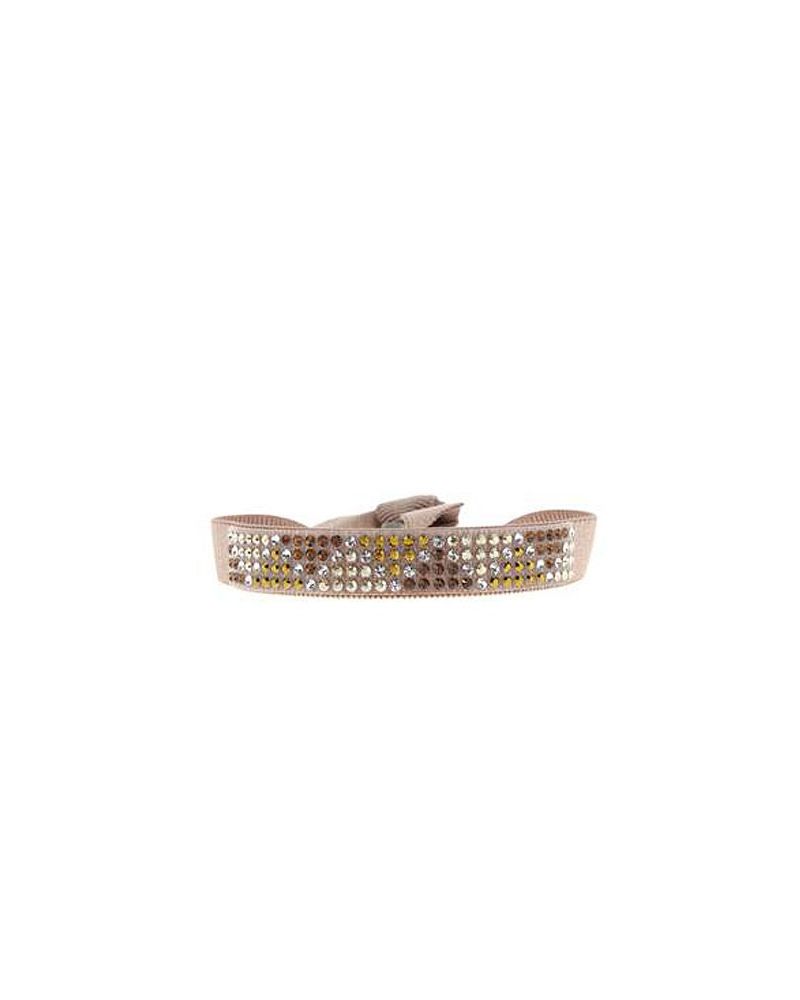 Bracelet Triangle Beige Rosé