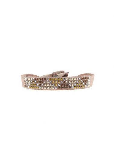 Bracelet Triangle Beige Rosé