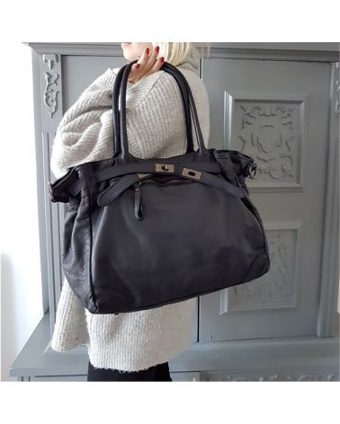 Sac à main urban Vintage noir