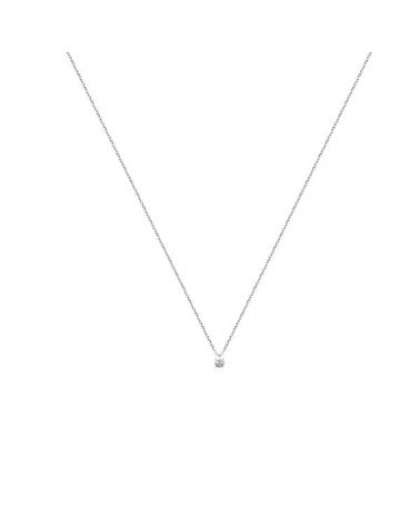 Collier argent 925 pendentif oxyde zirconium