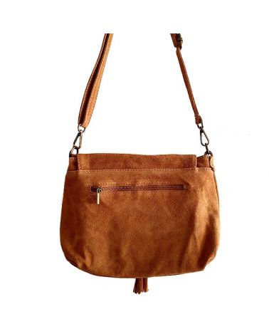 Sac besace camel