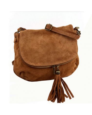 Sac besace camel