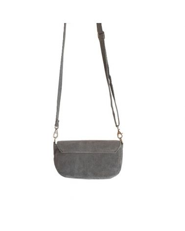 Mini sac bandoulière gris