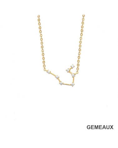 Collier constellation Gémeaux