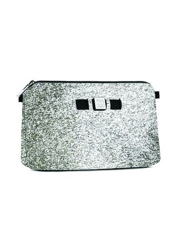 Pochette laminée Argent Save My Bag