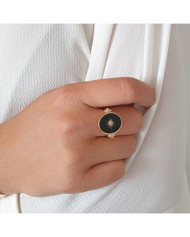 bague or reversible email noir