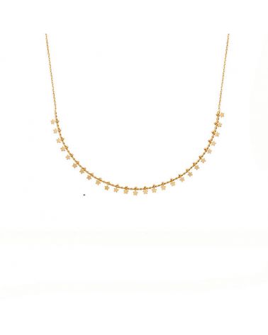 collier or etoiles