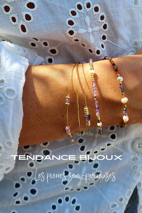 tendance bijoux pierres semi precieuses