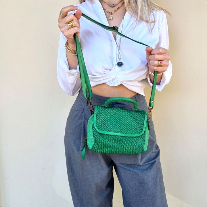 mini bag it hippie vert prairie