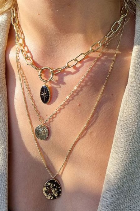 comment porter un collier multirangs