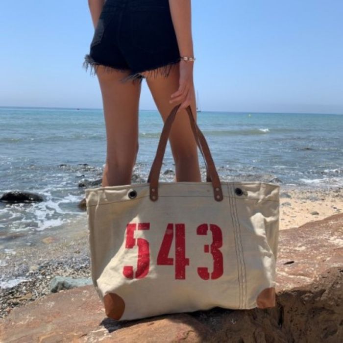 sac de plage upcycle 543