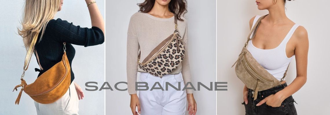 Sacs banane - Cuir ou Daim - Zosha Collection