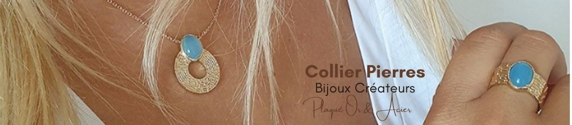 Collier Pierres Naturelles - Bijoux Créateurs | Zosha Collection