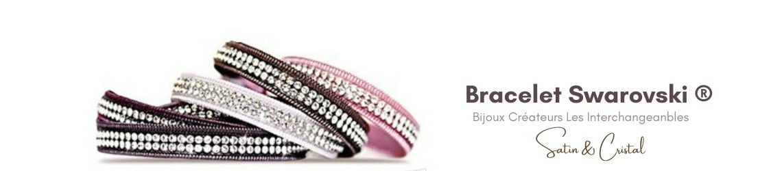 Bracelet Swarovski - Les Interchangeables Paris | Zosha Collection