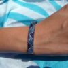 Bracelet mini triangle marine