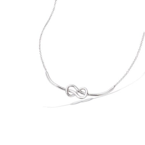 Collier argent noeud marin en argent 925