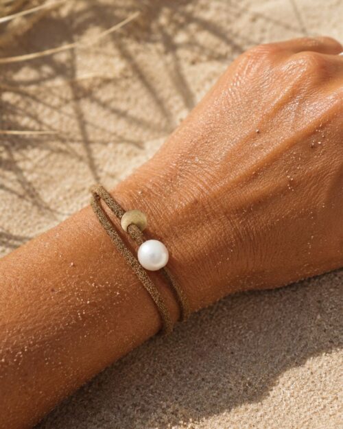 bracelet perle culture lien nude bracelet perle culture lien nude