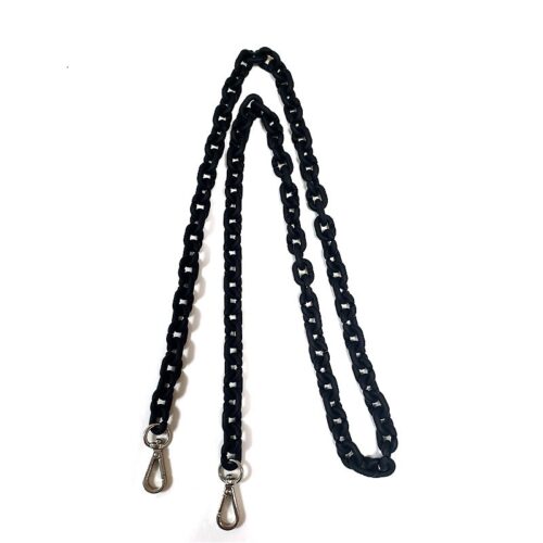 Bandoulière chaine noire Save My Bag