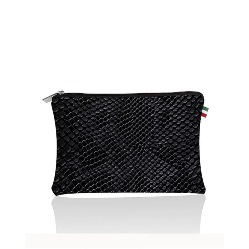 pochette plate python save my bag
