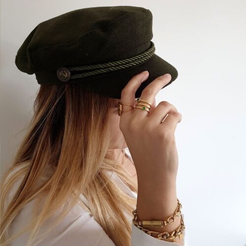 casquette marin kaki