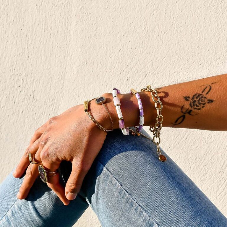 Bracelet surf Noamie Violet