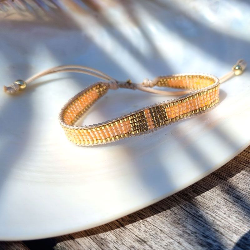 Bracelet Miyuki Corail